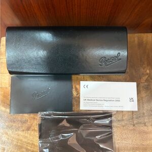 Persol Elegant Black Glasses Case